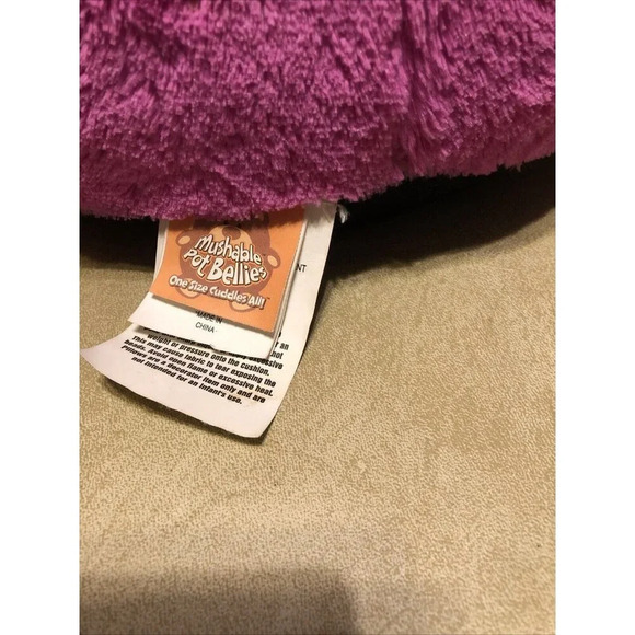 Vintage Mushable Pot Bellies Pink Black Ladybug Plush Stuffed Animal 14” Tall - Picture 6 of 8